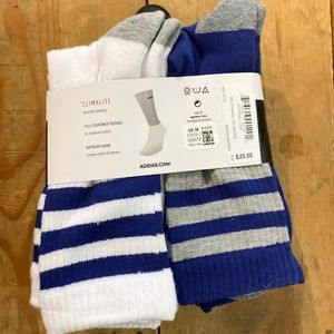 Adidas 3-Stripe Crew Socks 6-Pack